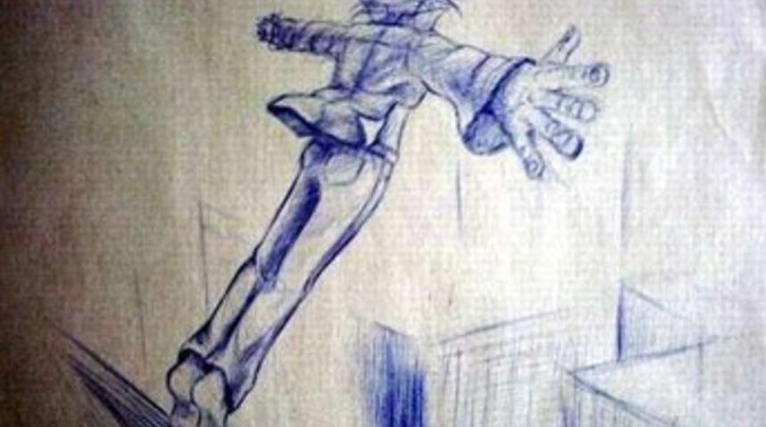 Cami girişine kendini astı