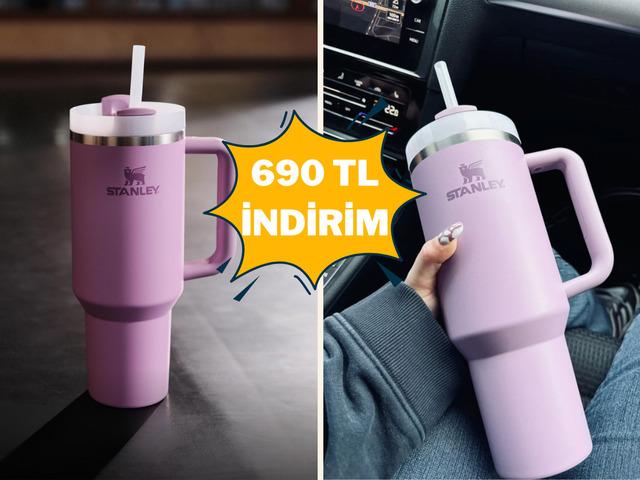 &Ccedil;ok satanlarda birinci: Stanley Quencher termos indirimde