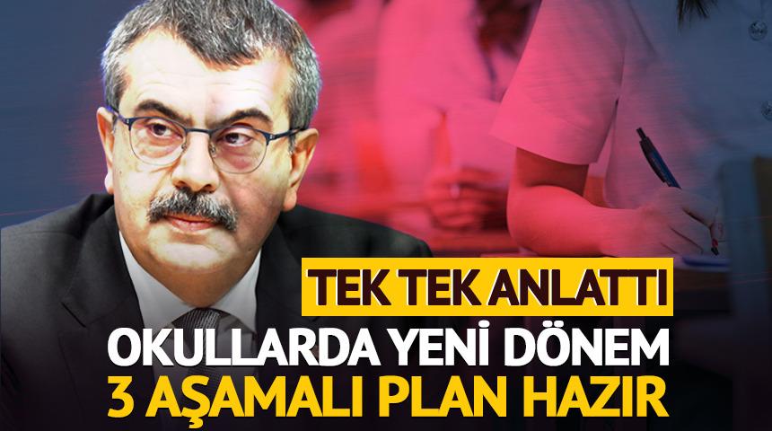 MEB&rsquo;den okullarda yeni d&ouml;nem i&ccedil;in 3 aşamalı yol haritası