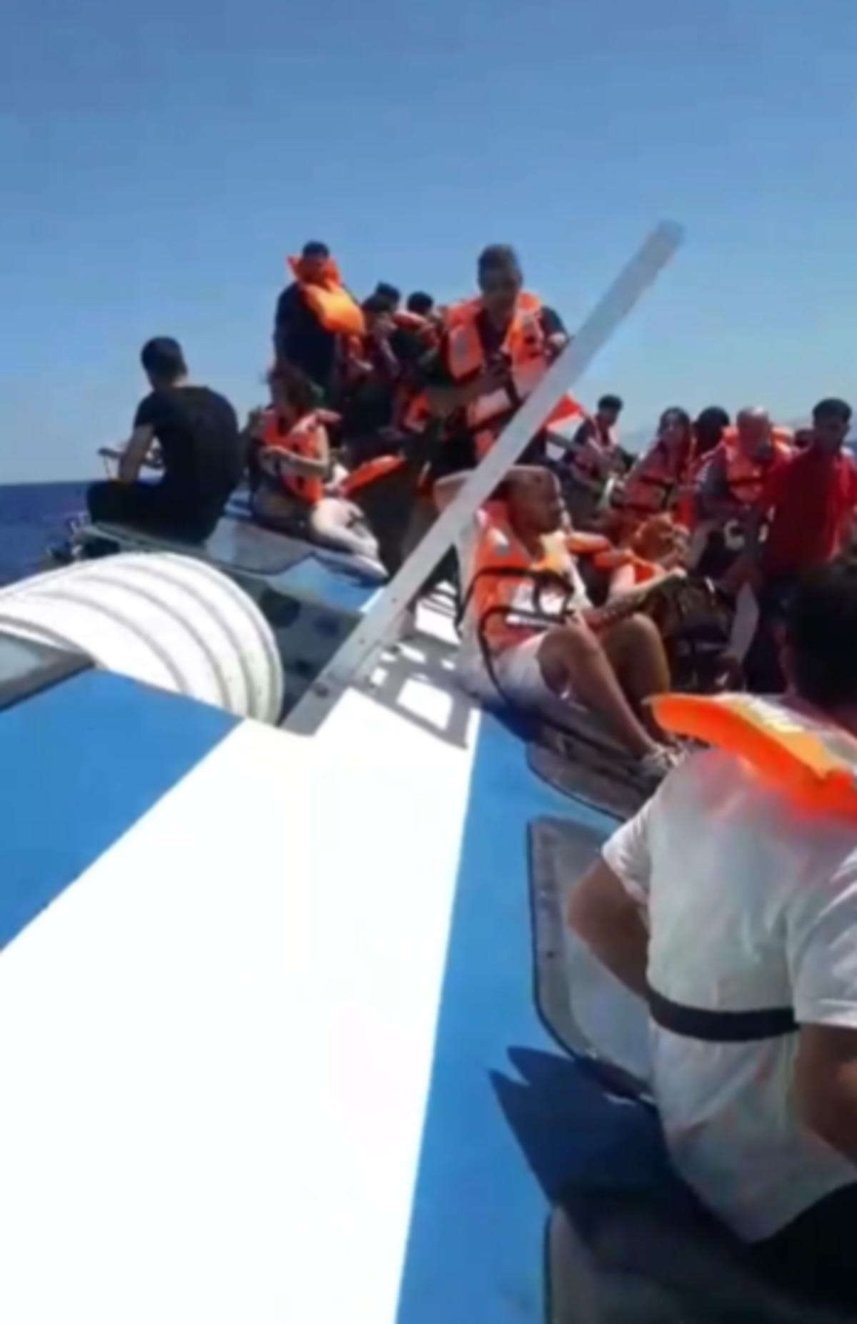 Girne de batan geminin enkazına ulaşıldı! 1