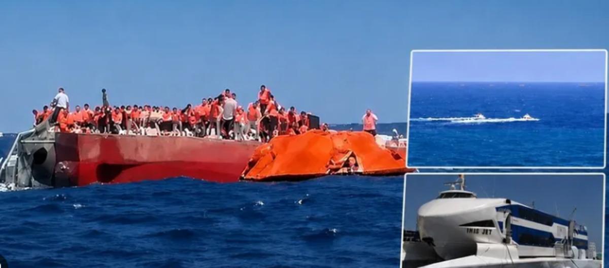 Girne de batan geminin enkazına ulaşıldı! 2