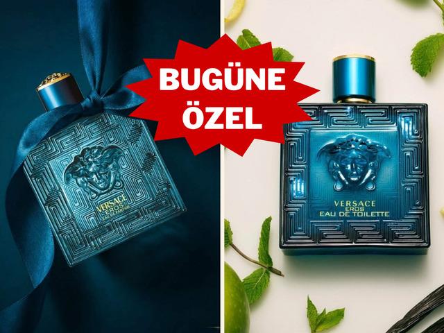 G&uuml;n&uuml;n fırsat &uuml;r&uuml;n&uuml;! Versace Eros'ta sepette ek indirimi ka&ccedil;ırmayın