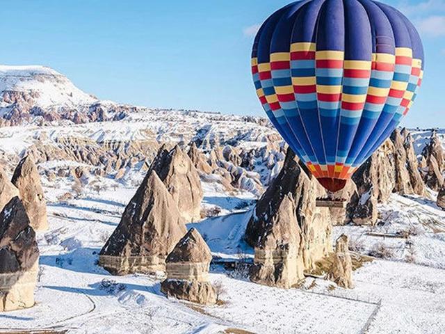 Avrupa'nın kış rotalarında zirve Kapadokya'nın!