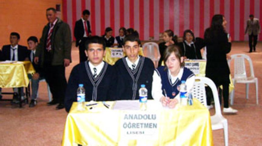 Anadolu &Ouml;ğretmen Lisesi 1. oldu