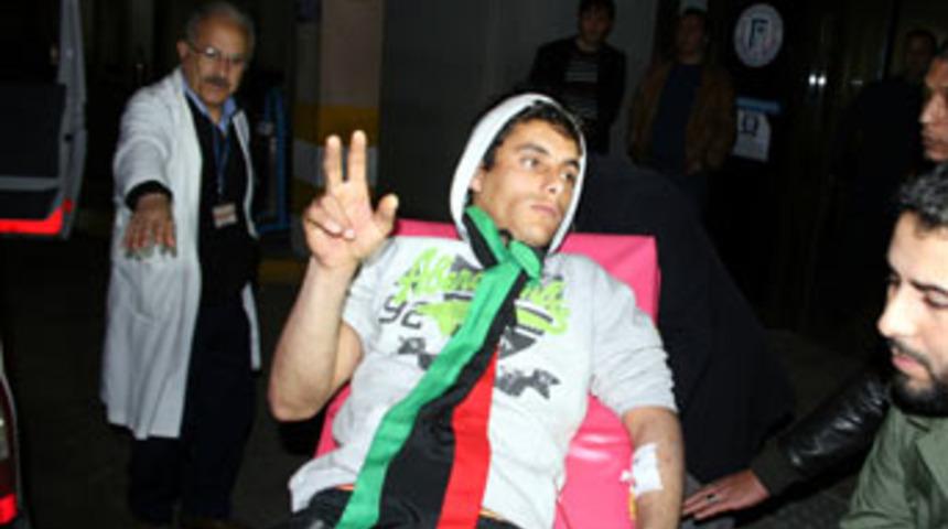 Emniyet Müdüründen Libyalı yaralılara ziyaret