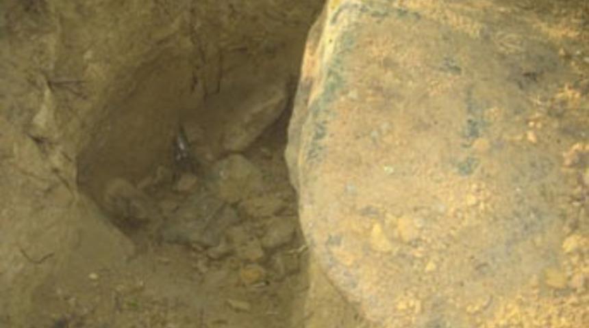 Sivrihisar'da kaçak kazı