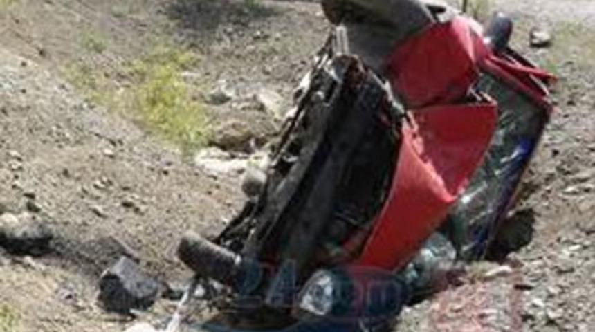 Polisin eşi kaza kurbanı