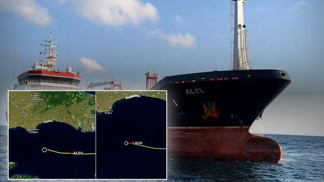 Alsu gemisinin manevrası böyle görüntülendi! Telsiz konuşmaları ortaya çıktı: İskeleye kır demiştim