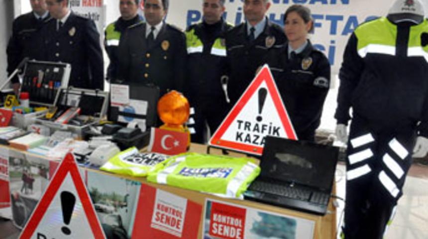 Polisin kullandığı araçlar görücüye çıktı