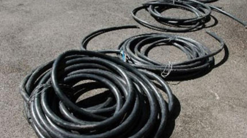 4 kablo hırsızı tutuklandı