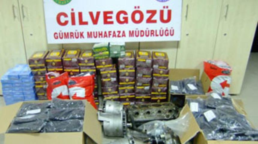 Cilveg&ouml;z&uuml; g&uuml;mr&uuml;k kapısı'nda ka&ccedil;ak&ccedil;ılık