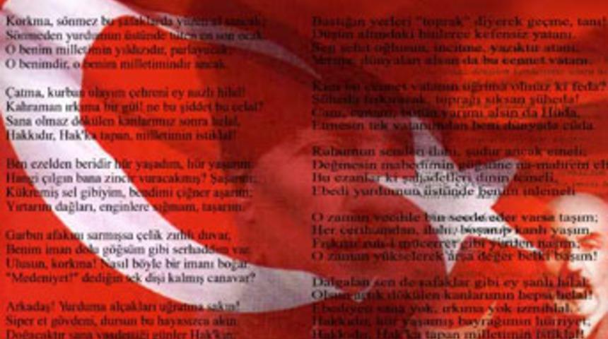 İstiklal Marşı'na saygısızlığa 5 ay hapis