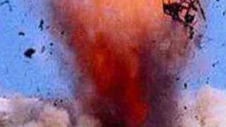 Mayın elinde patladı