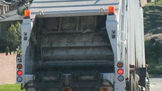 Sulakyurt Belediyesine çöp kamyonu