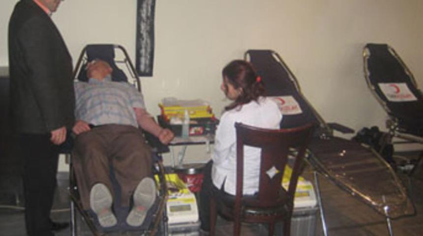 Amasya'da kan bağışı