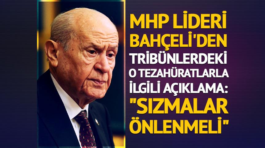Bah&ccedil;eli: "Taraftarlar arasına sızmalar &ouml;nlenmelidir"