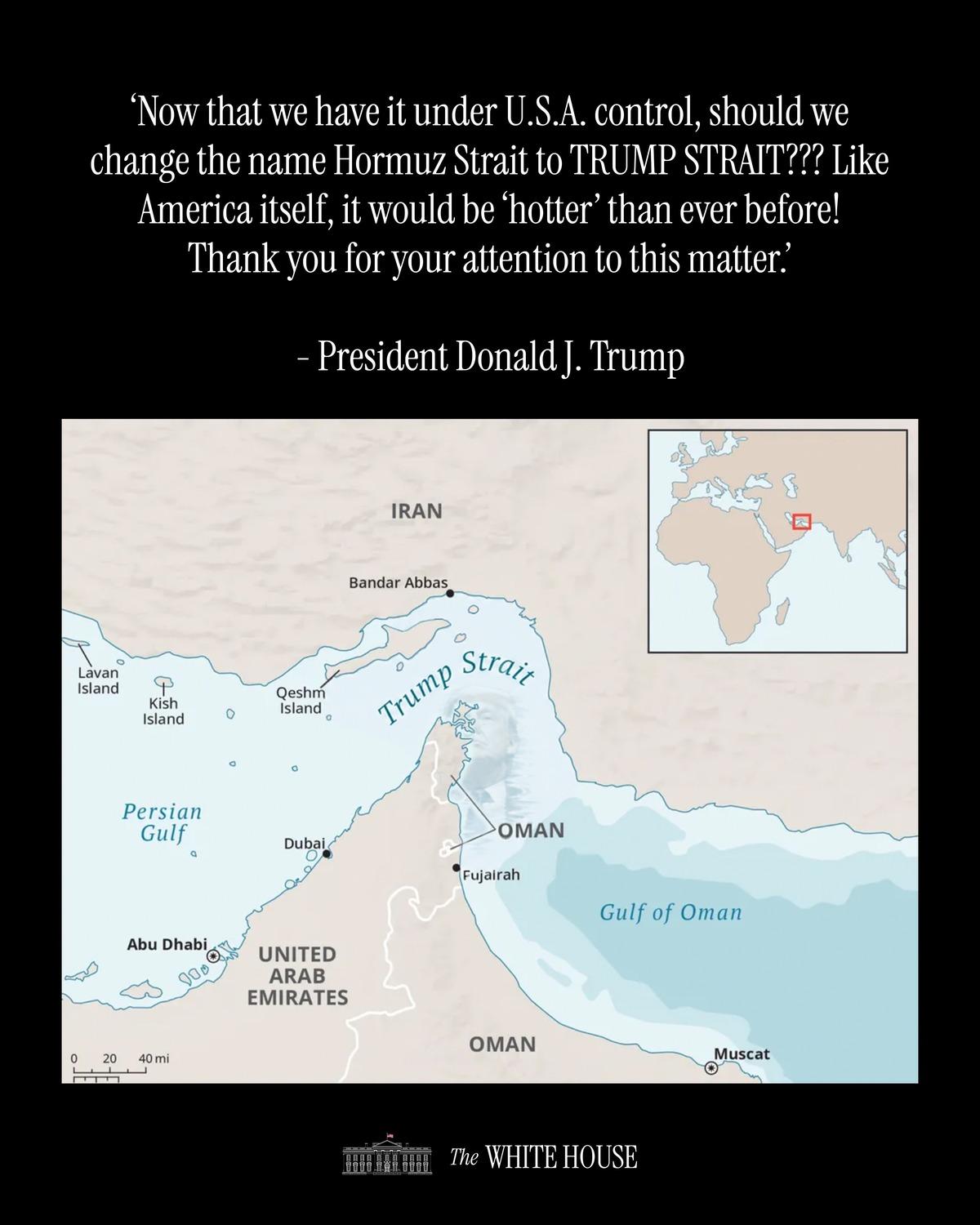 Trump tan Hürmüz Boğazı talebi: "Adı Trump Boğazı olsun" 2