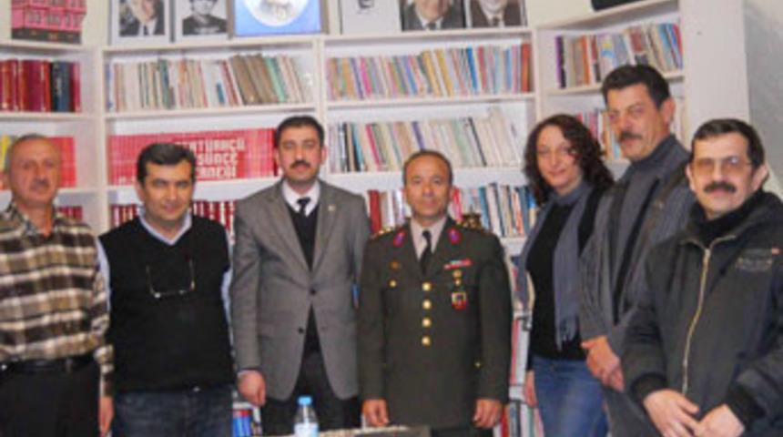 Alay komutanından ADD'yi ziyaret etti