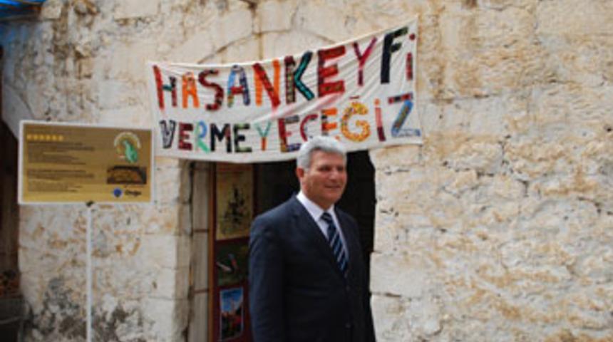 Hasankeyf &ccedil;arşısı yeni y&uuml;z&uuml;yle...