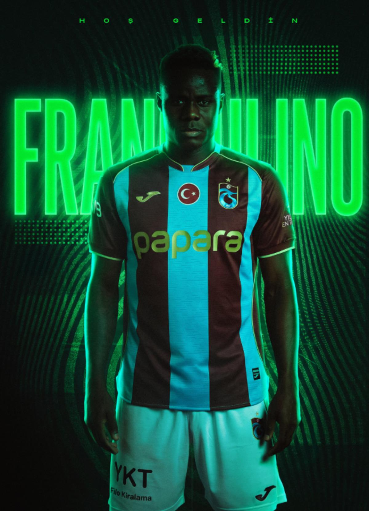 Trabzonspor dan transferde bir bomba daha! Franculino Dju yu kadrosuna kattı 1