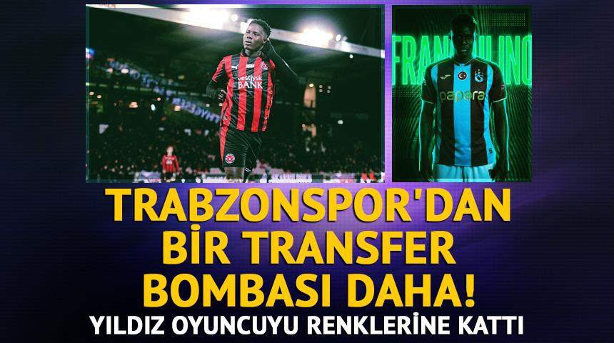 Trabzonspor'dan transferde bir bomba daha! Franculino Dju'yu kadrosuna kattı