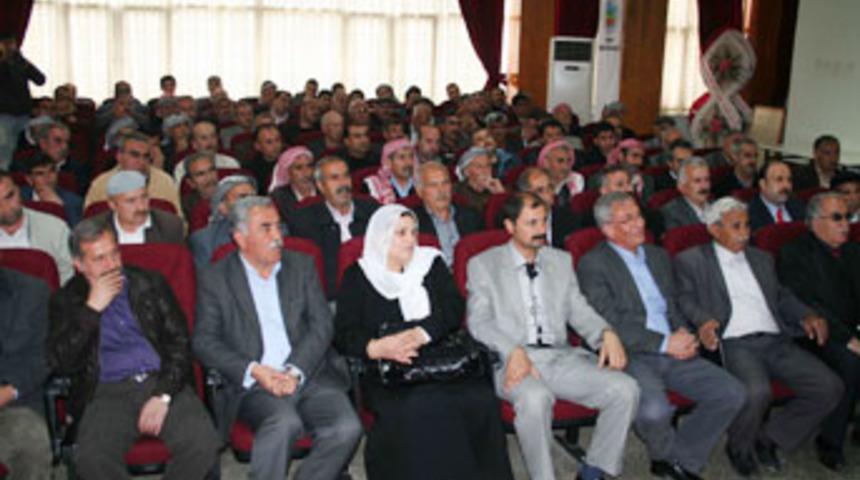 Siirt Belediyesi'nde halk toplantısı yapıldı