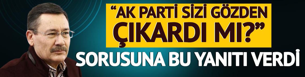 Melih G&ouml;k&ccedil;ek'ten 'AK Parti sizi g&ouml;zden &ccedil;ıkardı mı?' sorusuna yanıt