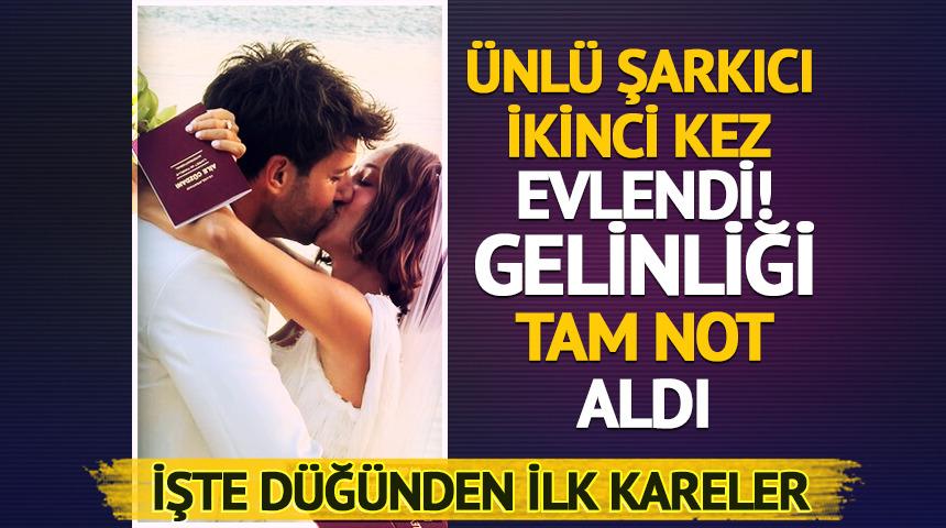 Zeynep Bastık ile Serkay T&uuml;t&uuml;nc&uuml; evlendi! Gelinliği tam not aldı
