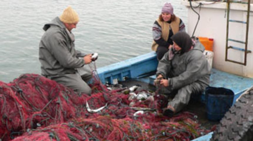 Enez'in balık&ccedil;ı kadınları