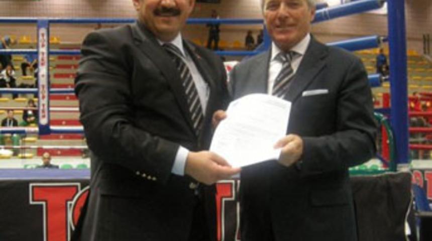 Kick boksun patronu Çankırı'da