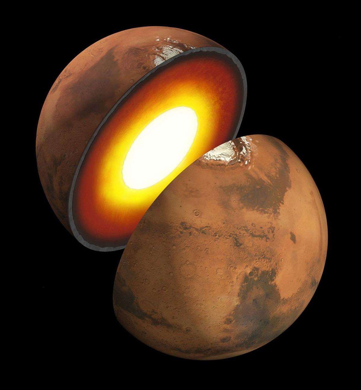 Mars ta ezber bozan keşif! Bir tarafı tamamen erimiş 1