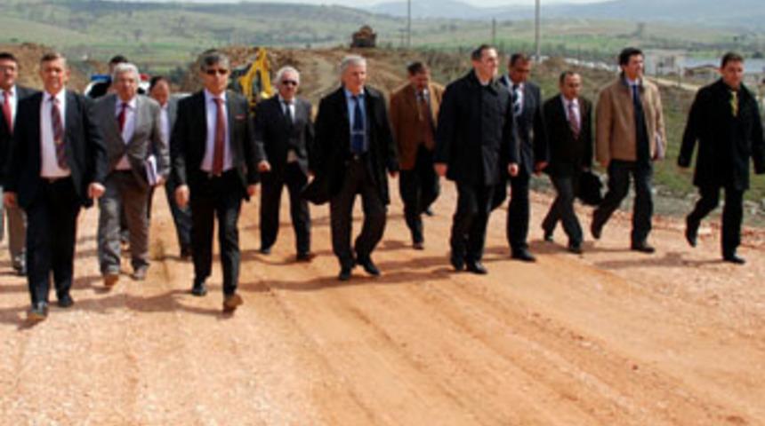 Organize sanayiden Vali Akpınar geçti