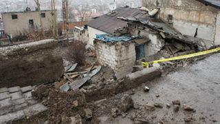 Erzurum'daki göçükte ölü sayısı 3'e yükseldi