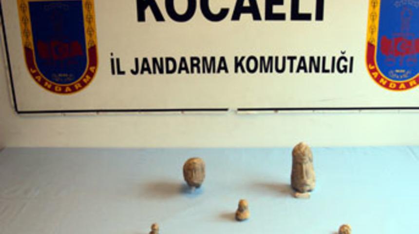 Kocaeli'de tarihi eser operasyonu