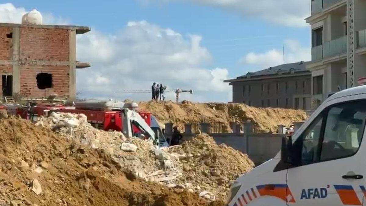 Başakşehir de inşaatta göçük! 1 işçi hayatını kaybetti 1