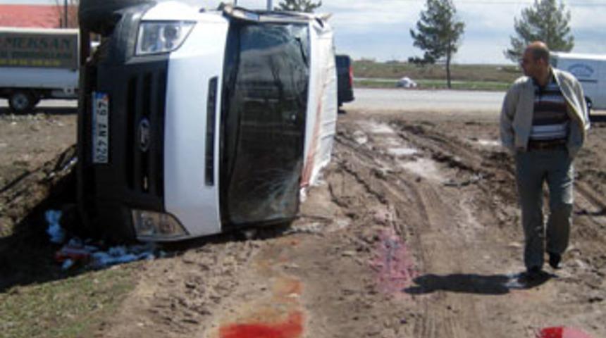 Buzlanma kazaya neden oldu: 1 &ouml;l&uuml;