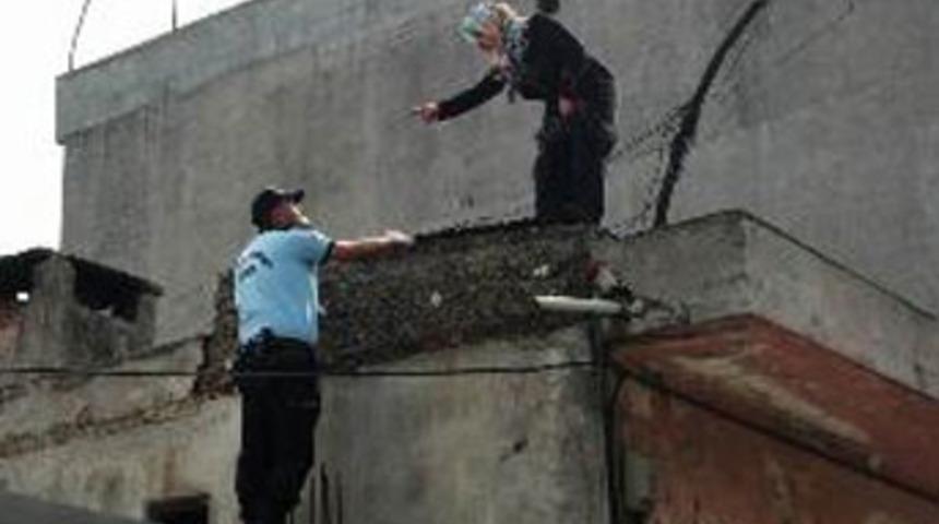 Bursa'da 7 mahallede olaylı yıkım