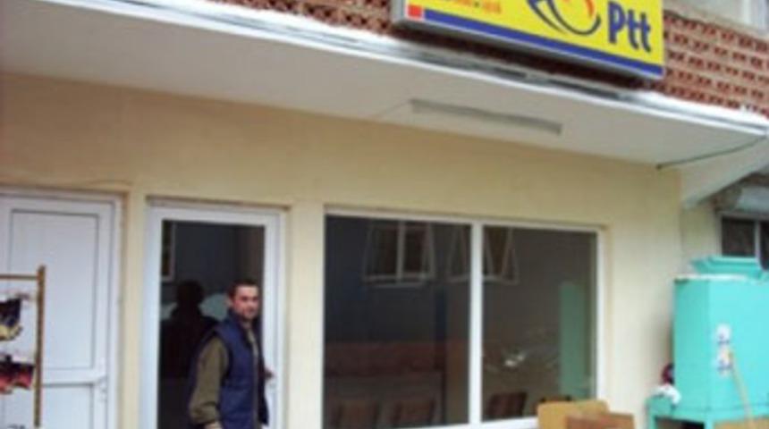 PTT acentesini soydular