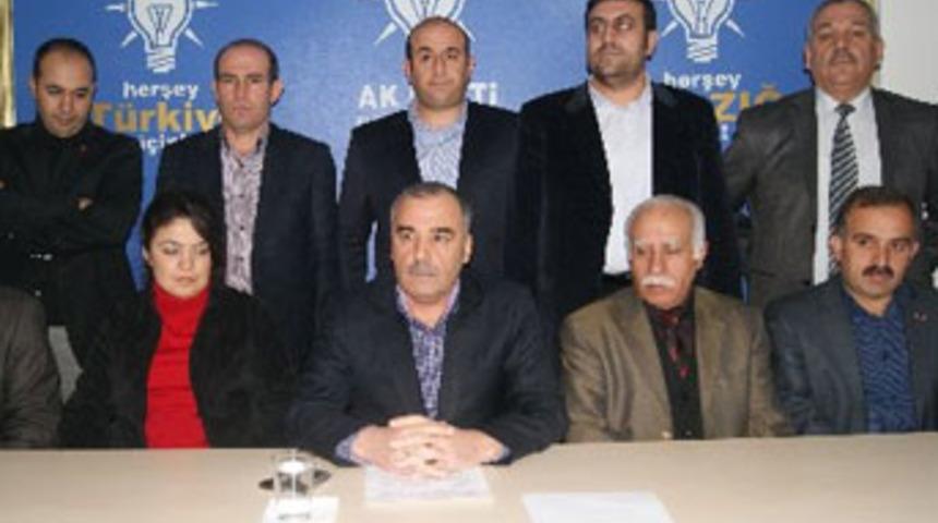 AK Parti il teşkilatında istifa...