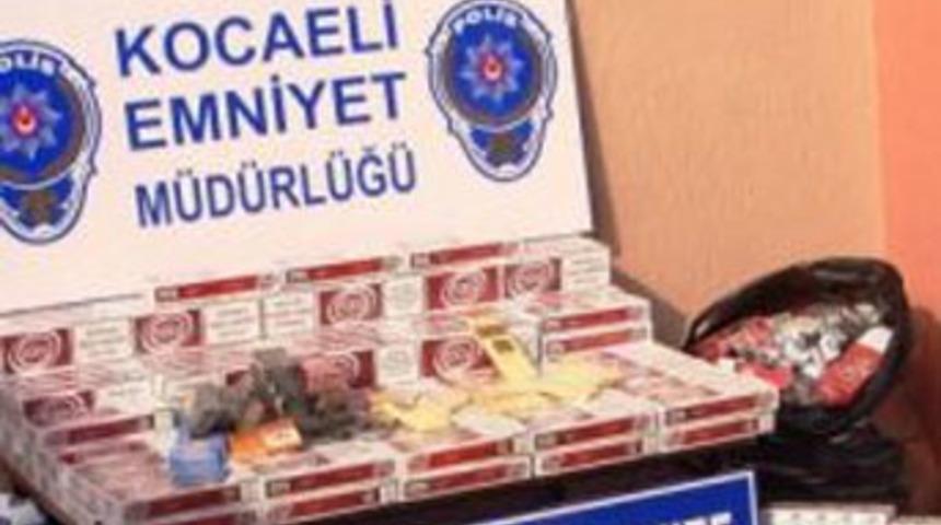 59 bin 500 paket ka&ccedil;ak sigara&nbsp;ele ge&ccedil;irildi