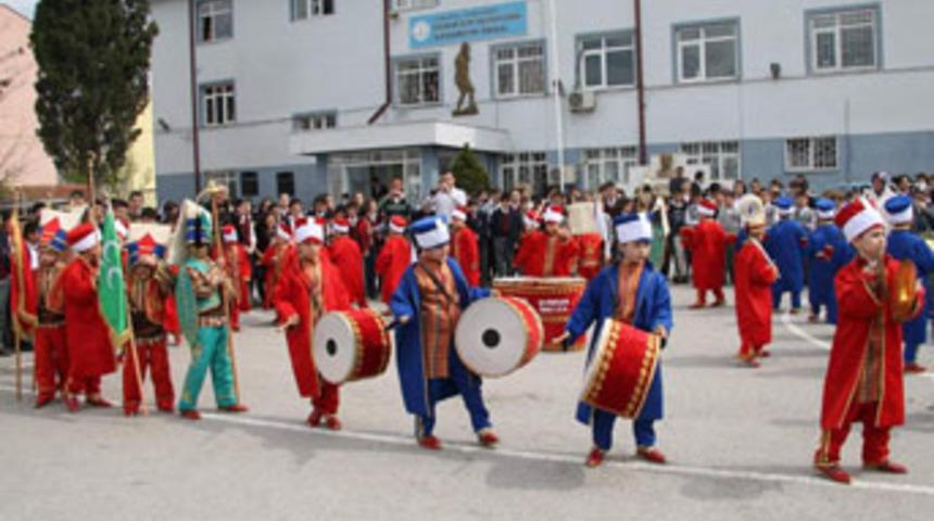 Minik mehter takımı coşturdu