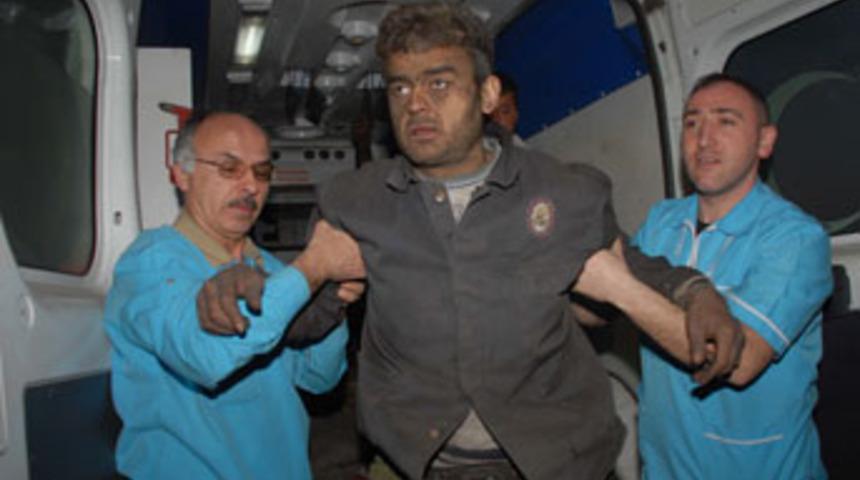 Madenciler gazdan etkilendi