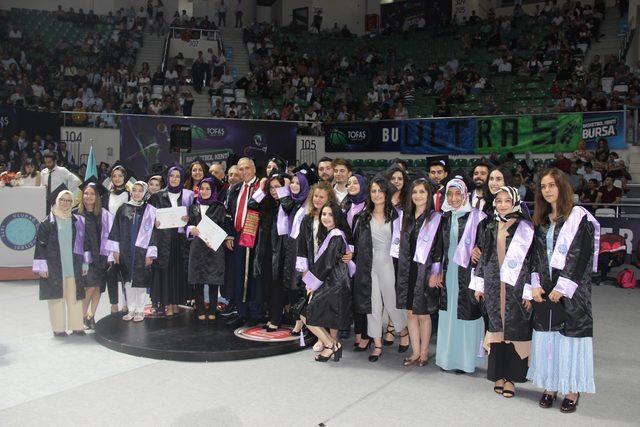 Mezuniyette,  Eyl&uuml;ller ve Leylalar &ouml;lmesin diye &ouml;ğretmen olmaya geldik  pankartı 1