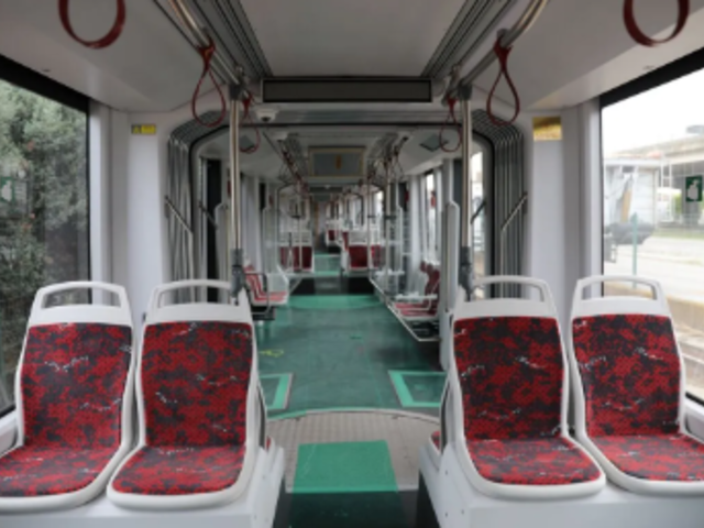 Samsun'da iki yeni tramvay hizmete alındı