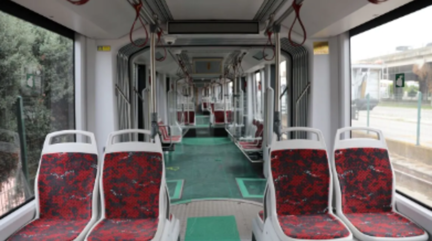 Samsun'da iki yeni tramvay hizmete alındı