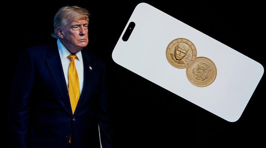 ABD'de Trump portreli para basıldı! Birka&ccedil; saatte t&uuml;kendi