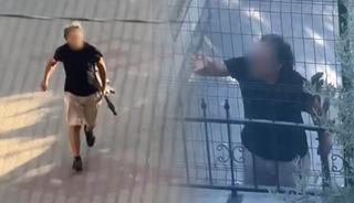 T&uuml;fekle evini basıp, '&ccedil;ık dışarı sıkacağım' diye bağırdı! 