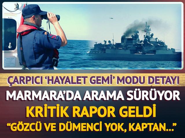 Silivri a&ccedil;ıklarındaki gemi kazasıyla ilgili kritik rapor ortaya &ccedil;ıktı