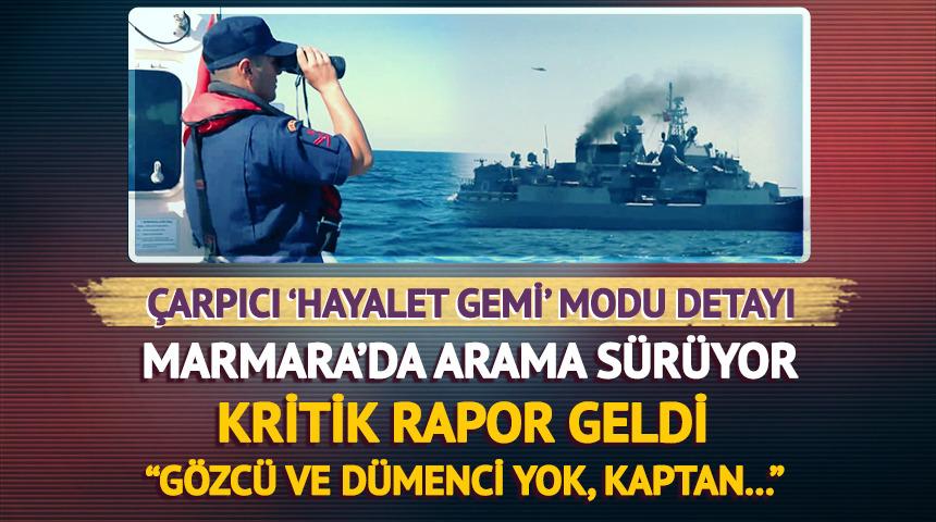 Silivri a&ccedil;ıklarındaki gemi kazasıyla ilgili kritik rapor ortaya &ccedil;ıktı