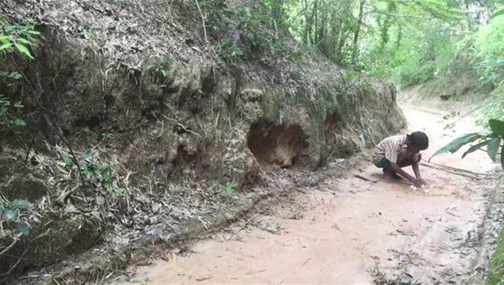 Eski lastikle öyle bir şey avladı ki! G1
